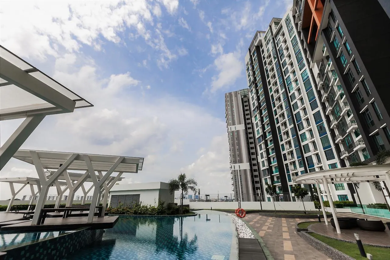Lägenhet Rentostay Bayu Puteri Apartment-Crescent Bay Suites Johor Bahru