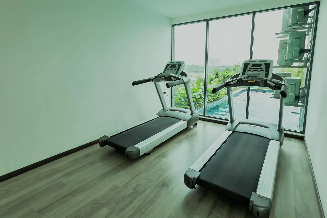Lägenhet Rentostay Bayu Puteri Apartment-Crescent Bay Suites Johor Bahru Malaysia